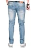 Alessandro Salvarini Jeans Salvarini-Basic-Multi8 in Mittelblau