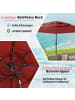 COSTWAY 300cm Sonnenschirm windfest stabil in Rot