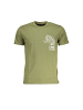 cavalli CLASS Grünes Baumwoll-T-Shirt