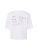 The North Face T-Shirt in weiß bordeaux - 0001