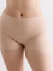 Erlich Textil  3 PACK MIT OFFENEN KANTEN Panty CASUAL COTTON PANTY IM 3er PACK in ton