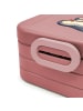 Mr. & Mrs. Panda Lunchbox Pinguine Einschlafen Motiv mit Spruch in Rot Pastell