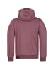 naketano Sweat Kapuzenjacke Birol 20 Bordeaux  Melange