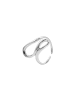 Steel_Art OneSize Ring Damen Naia silberfarben poliert in silberfarben poliert