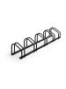 relaxdays Fahrradständer in Anthrazit - (B)130 x (H)27 x (T)33 cm