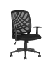 Beliani Bürostuhl BONNY in Schwarz - (W) 66 x (H) 97 x (L) 47 cm