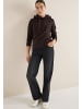 Cecil Hoodie mit Stickerei in Tartufo Brown