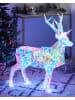 Beliani LED Deko POLARIS in Bunt - (W) 80 x (H) 90 x (L) 27 cm