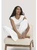 Hessnatur Hessnatur Pointelle Schlafshirt PURE COTTON aus reiner Bio-Baumwolle in naturweiss