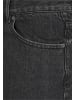 Urban Classics Straight Fit in black acid washed