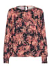 Kaffe Bluse langarm BPjanette Regular fit in Black / Red Tones Berry