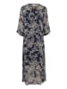PART TWO Kleid BeritPW Gerade Passform in Dark Navy Delicate Leaf
