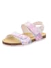 superfit Tieffußbett Sandale BIOS FLEX in Lila/Mehrfarbig