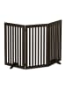 relaxdays Absperrgitter in Braun - (B)154 x (H)92 cm