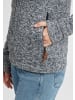 Oxmo Kapuzensweatjacke OXThory in Grau