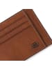 Piquadro Black Square Kreditkartenetui Leder 11 cm in natural tan