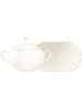 Seltmann Weiden 7er Set Suppen-Set Savona Goldlinie in creme
