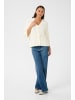 Kaffe Strickjacke KArosie in Chalk