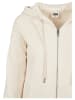 Urban Classics Urban Classics Damen Ladies Organic Terry Zip Hoody in whitesand