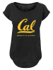 F4NT4STIC Long Cut T-Shirt Berkeley CAL Pocket in schwarz