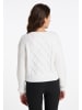 faina Damen Strickjacke in Weiss
