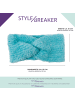 styleBREAKER Strick Stirnband in Rose