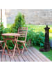 relaxdays Standbrunnen in Dunkelbraun - (B)38 x (H)100  x (T)47 cm