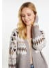 VIRITA Women Strickcardigan in Grau Mehrfarbig