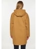 DreiMaster Klassik Damen Regenmantel in Dunkelbeige