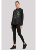 F4NT4STIC Oversized Hoodie Pink Floyd Prisma Circle Logo Rock Band in schwarz
