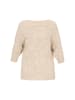 Usha Women Sweater in cream melange