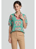 Usha Women Blouse in Multicolor Green