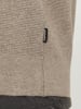 Jack & Jones Strickjacke mit Viertelreißverschluss in Greige