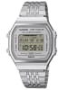 Casio Vintage Iconic Digitaluhr Bluetooth Silberfarben
