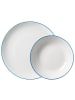Ritzenhoff & Breker 12er Set Tafelservice Adela in blau