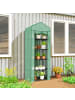 Outsunny Gewächshaus 69L x 49B x 193H cm Grün
