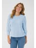 Kaffe Langarm-Bluse KAtio Regular fit in Soft Chambray