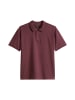 Marc O'Polo Poloshirt loose in Acai Red