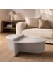 CALICOSY 2er-Set Tischs  in Grau - (W)90  x (H)35  x (L)90 cm