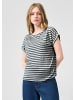 QS T-Shirt  in  58G0_tiefblau