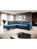 MF Design Cassada Recamiere Links in Blau -  (L) 237 x (B) 277 x (H) 100 cm