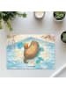Mr. & Mrs. Panda Puzzle Otter Schwimmbad Pommes Design ohne Spruch in Weiß
