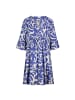 Eight2Nine Kleid in graphics: lightning blue-canvas beige