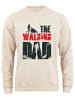 Cotton Prime® Sweatshirt Walking Dad in Beige