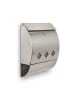 relaxdays Briefkasten in Silber