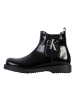 Calvin Klein Chelsea-Stiefeletten mit Gummizug Schwarz