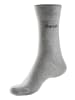 Bench Basicsocken in 2x anthrazit-meliert, 2x grau-meliert