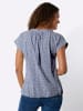 WITT WEIDEN Kurzarmshirt in royalblau-ecru-bedruckt