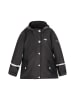 Schmuddelwedda Mädchen Regenjacke Aus Recyceltem Material in Schwarz