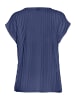 LASCANA Kurzarmshirt in blau